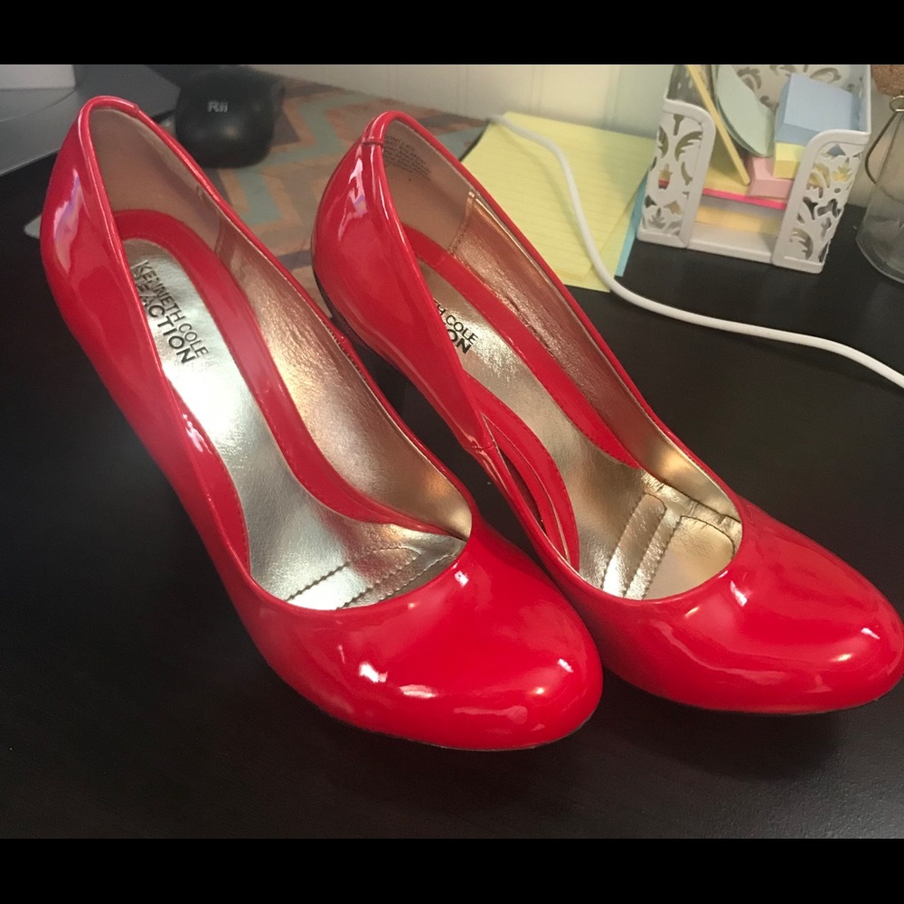 Red high heels